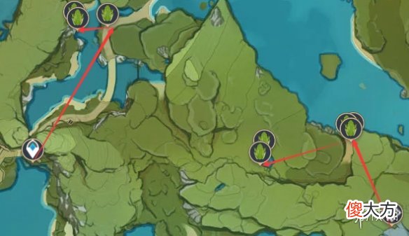 原神青蛙哪里多_青蛙采集路线推荐