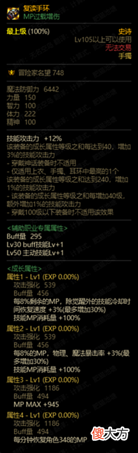 【游戏世界】DNF110版本搬砖装备推荐
