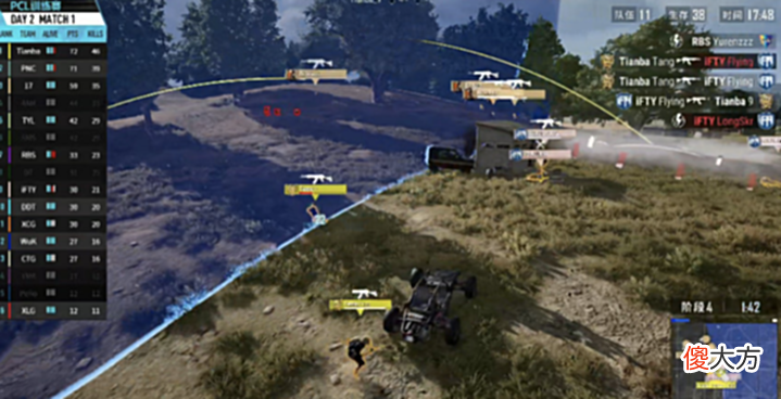 【游戏迷】PCL训练赛:天霸全新阵容出成效,14杀悍吃一鸡135分蝉联榜首