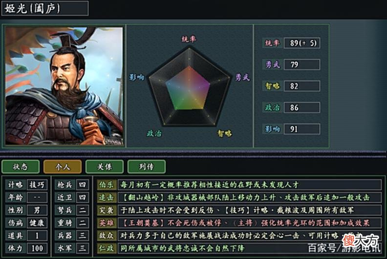 【游戏世界】三国志11《风林火山》游戏中无法承载宝物加持能力的武将们