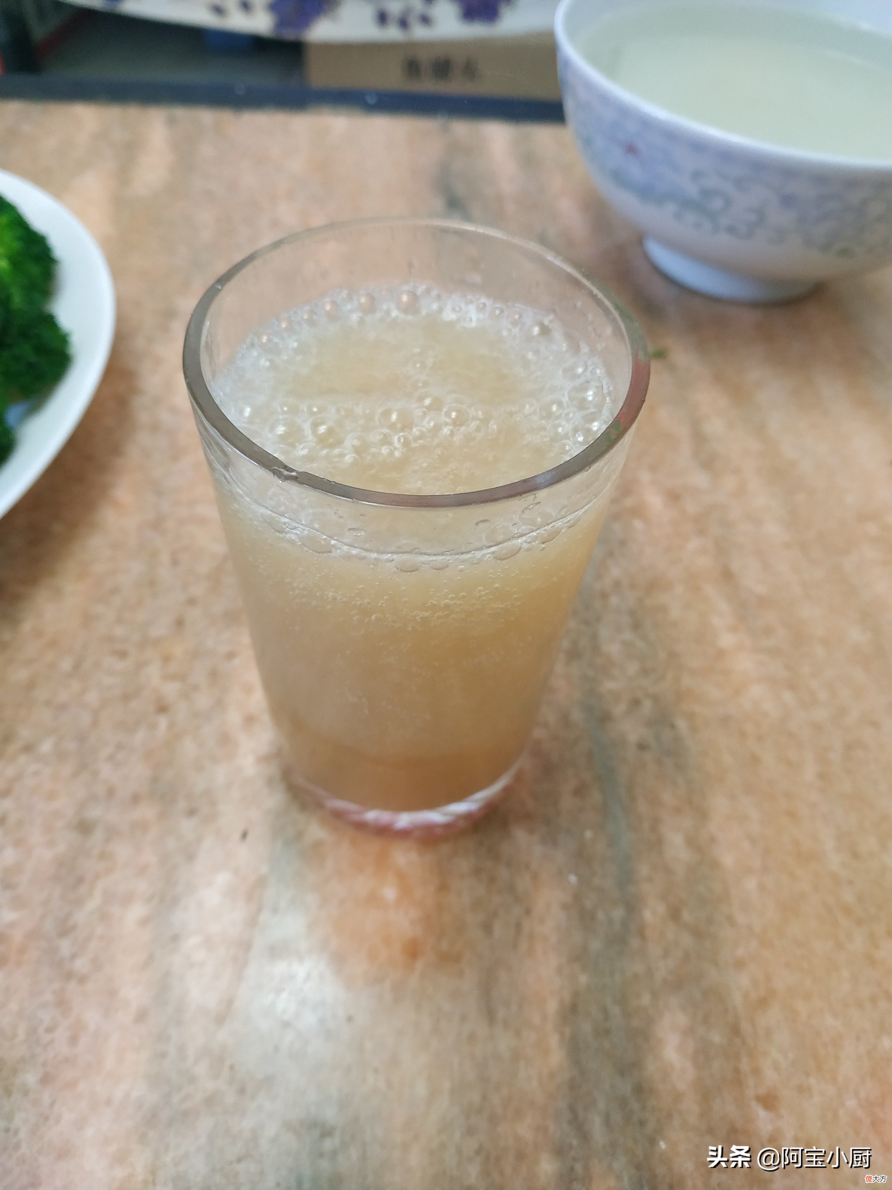 不变色带果肉的天然果汁汽水你喝过没 纯果汁汽水
