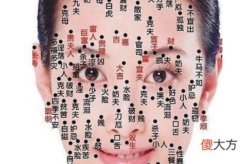 面相人中有痣的寓意