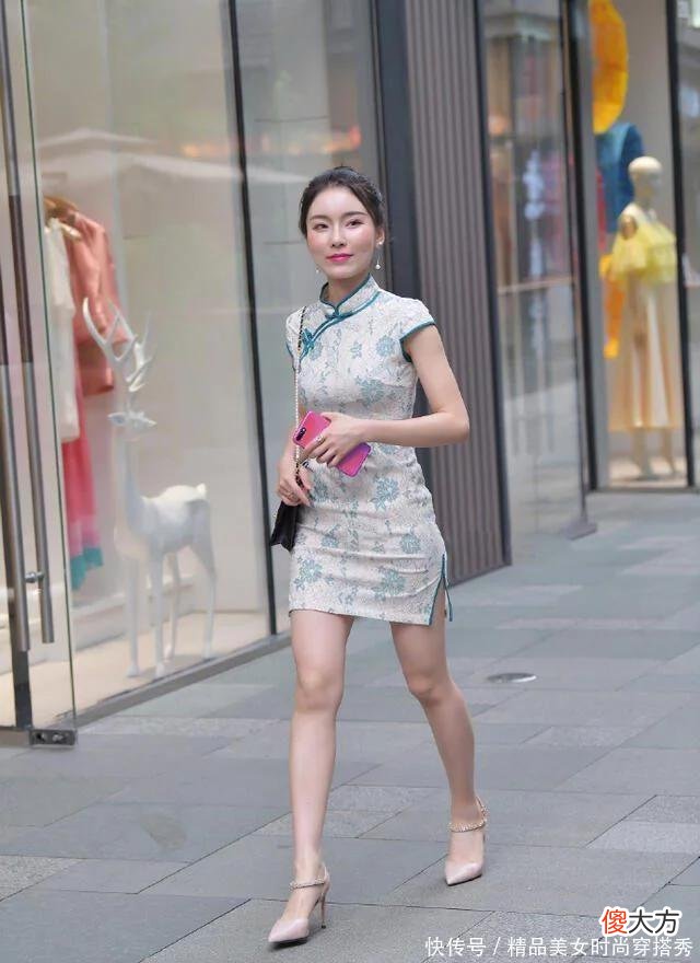【就爱时尚】旗袍是中国服装国粹，有着悠久的历史，是专属东方女性的私服之一