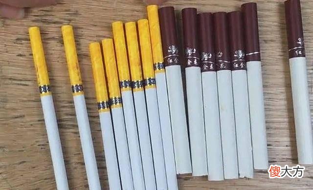 正品中华烟干不过小县城造的假烟 中华有假烟没