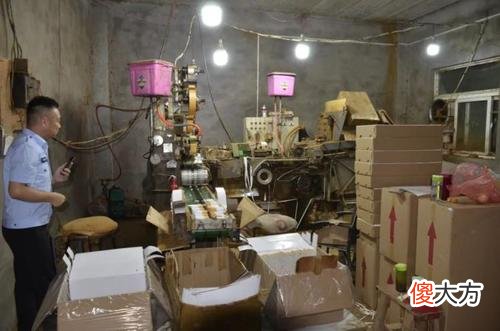 正品中华烟干不过小县城造的假烟 中华有假烟没