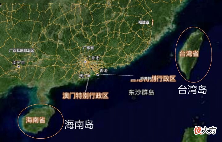 海南岛和台湾岛面积相差不大 海南岛与台湾岛面积比较