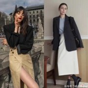 【就爱时尚】“西装+裙子”有多高级？跟着时尚博主学，打造“娘man ”风