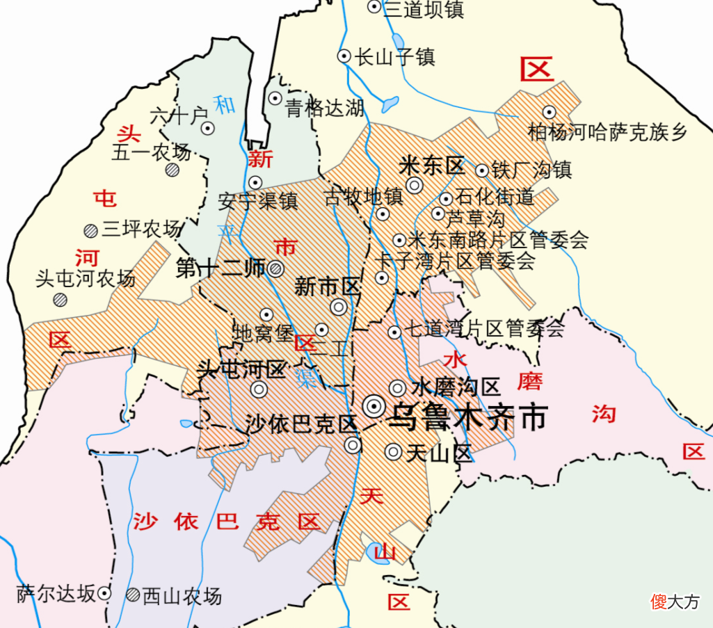 乌鲁木齐的综合实力超过上海 乌鲁木齐和洛阳的综合实力