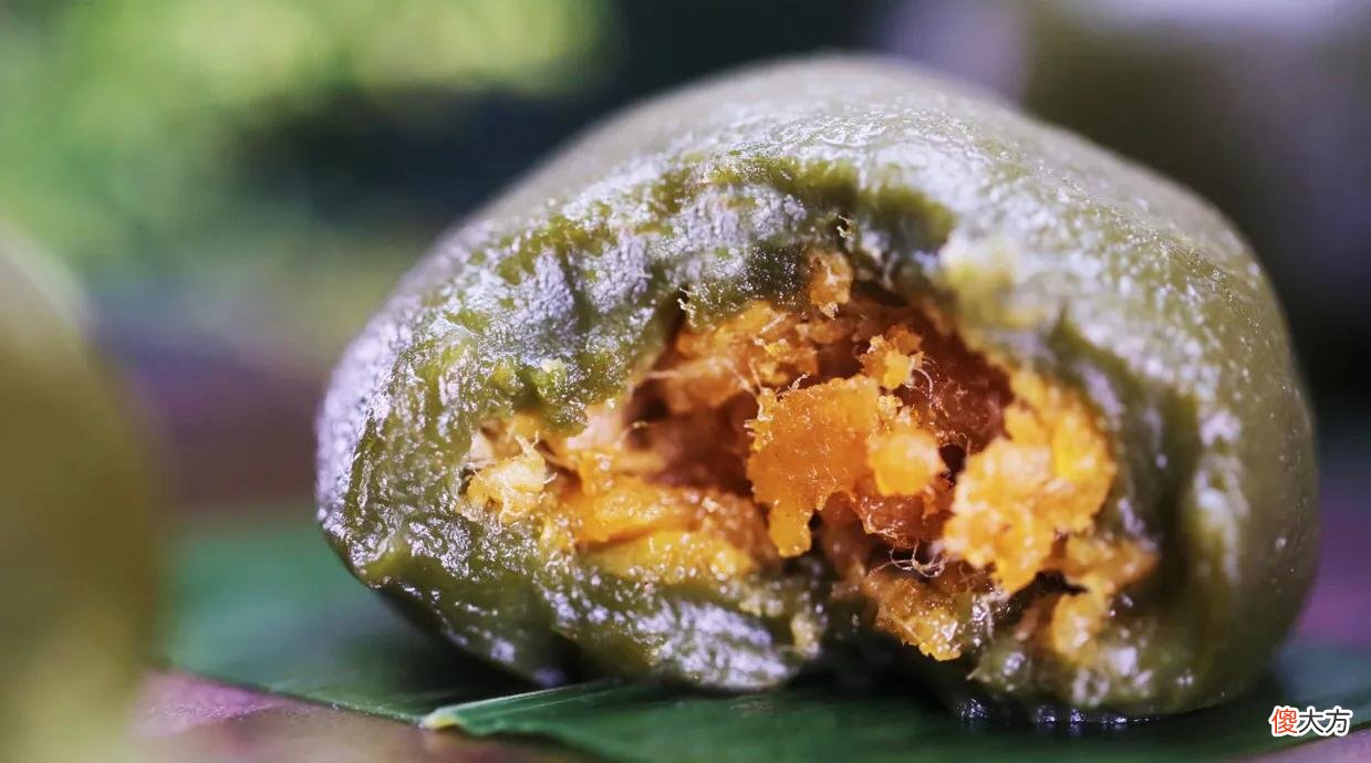 人间四月吃青团，清明节的一道传统点心—青团