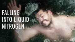 196℃的液氮中 -196℃低温的液氮