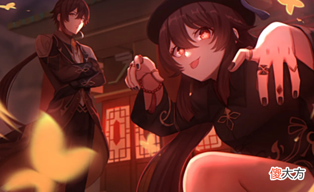 【游戏世界】原神：“3枪秒剑鬼”！完全体夜兰配胡桃输出超模，不愧是提瓦特第一C