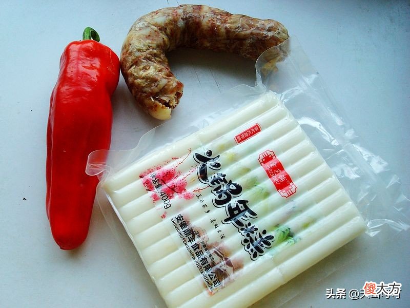 它是过年必吃年年糕 年年糕的年