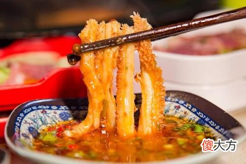 请问你吃的是这个牛肚 牛肚 是什么