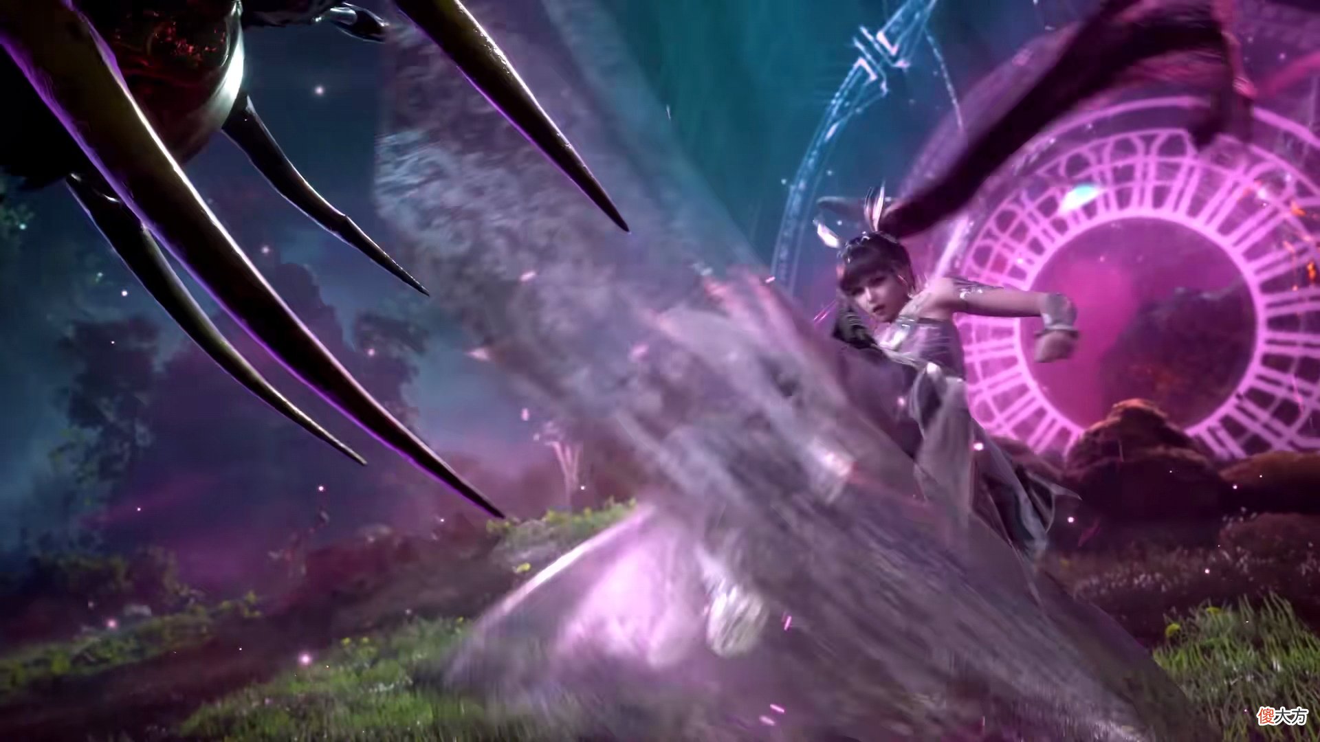 【游戏迷】斗罗:小舞vs魔蛛大秀身材,甩长发、长腿踢,可惜缺了点东西