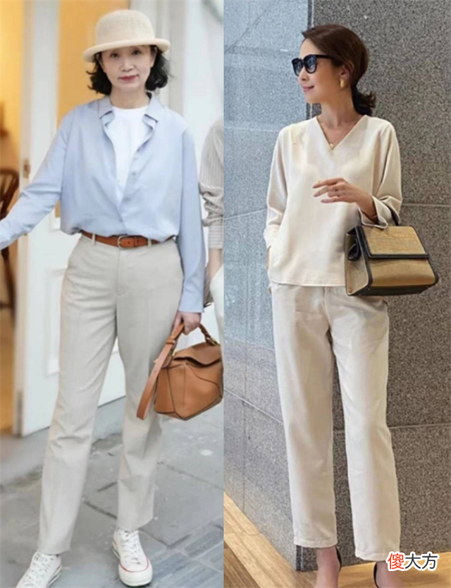 【时尚一点】年过50的女人，尽量别穿黑裤子，看看这些“夏季裤”，显瘦又减龄