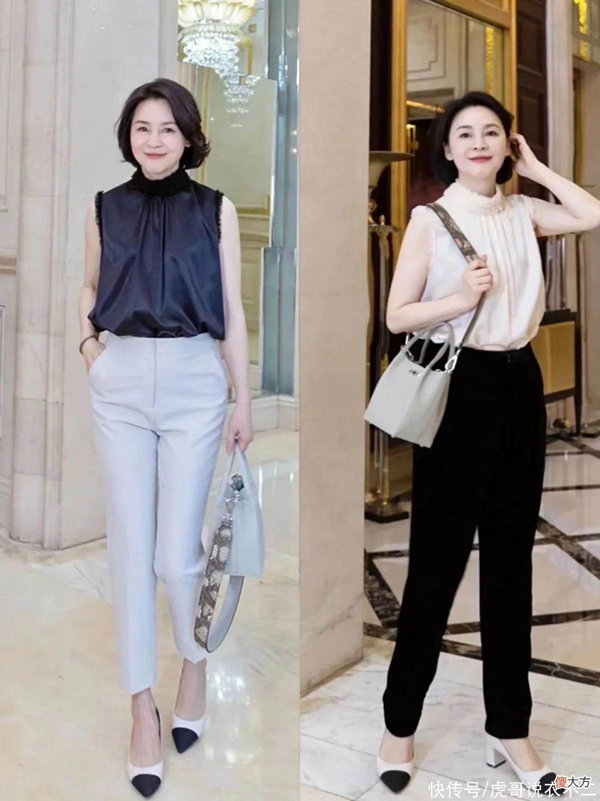 【时尚一点】“小衫”才是夏季最大的惊喜,配裙子、裤子都好看,适合60岁妈妈