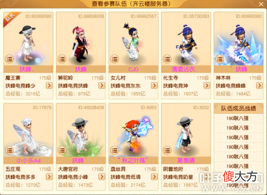 【游戏迷】梦幻西游：武神坛新生代战队汇总