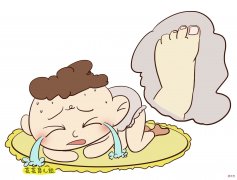 快看你家宝宝脚趾甲是这样的么 小孩儿脚趾甲