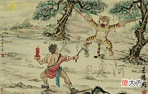 【爱历史】他画一幅“萧何骑车追韩信”走红,开创的祖传假画系列能把人笑傻