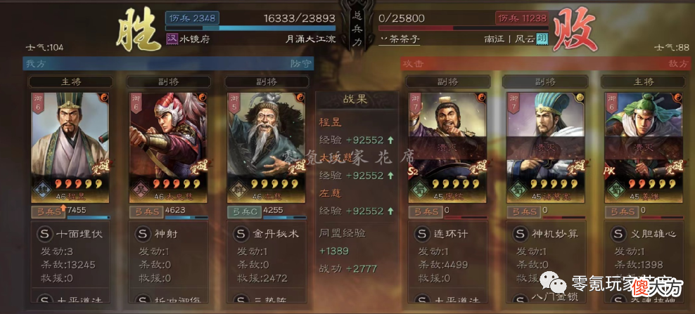 【游戏世界】程昱：克制陆逊吴枪，无视防御、二段伤害很稳定，打蜀弓、吴枪、虎臣很好用