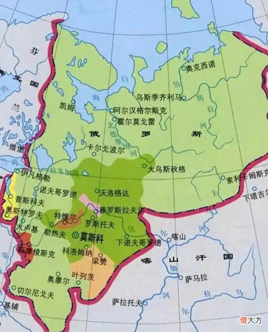 俄罗斯的国家演化 俄罗斯演变历史