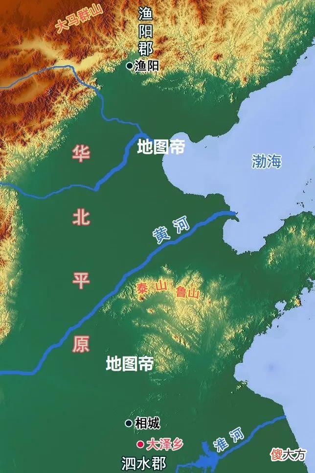 【历史故事】秦末大泽乡起兵，陈胜进军路线是怎样的？