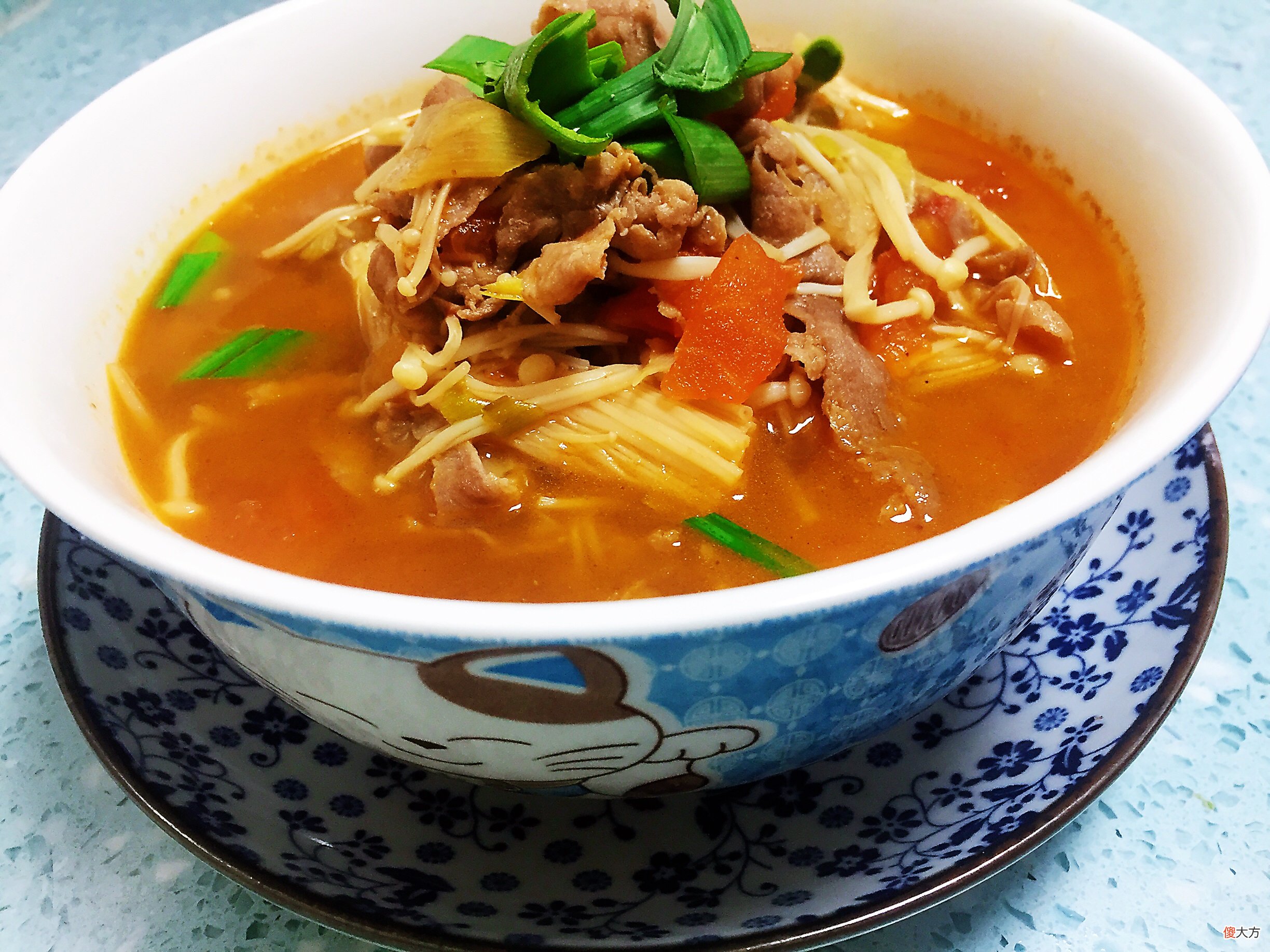 原来这样做出来的红薯肥牛汤更美味 牛肉红薯汤