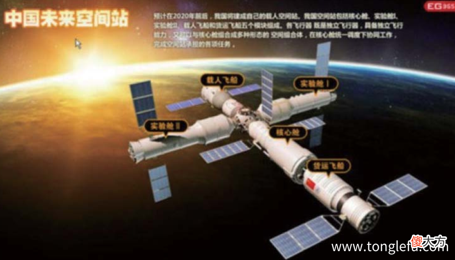 「航天知识：世界著名空间站」中国空间站计划