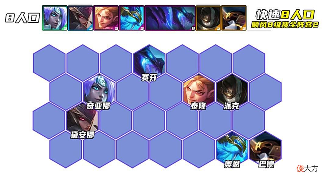 【游戏世界】「幽影刺」T0阵容！开服必冲~详细一图教学