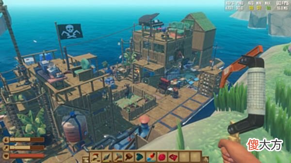 【游戏迷】Steam多人漂流生存游戏《Raft》最终章6/20改版更新，深入冰原＋海底都市，揭晓故事结局