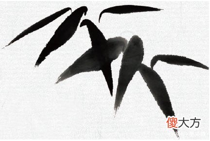 意笔竹叶的画法 画竹叶怎样用笔