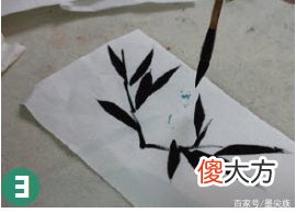 意笔竹叶的画法 画竹叶怎样用笔