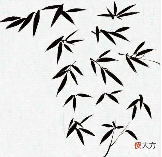 意笔竹叶的画法 画竹叶怎样用笔