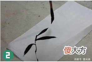 意笔竹叶的画法 画竹叶怎样用笔