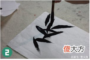 意笔竹叶的画法 画竹叶怎样用笔