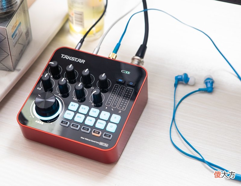 效果拔群的一套直播录音系统—得胜MX1PRO+得胜SM-18麦克风