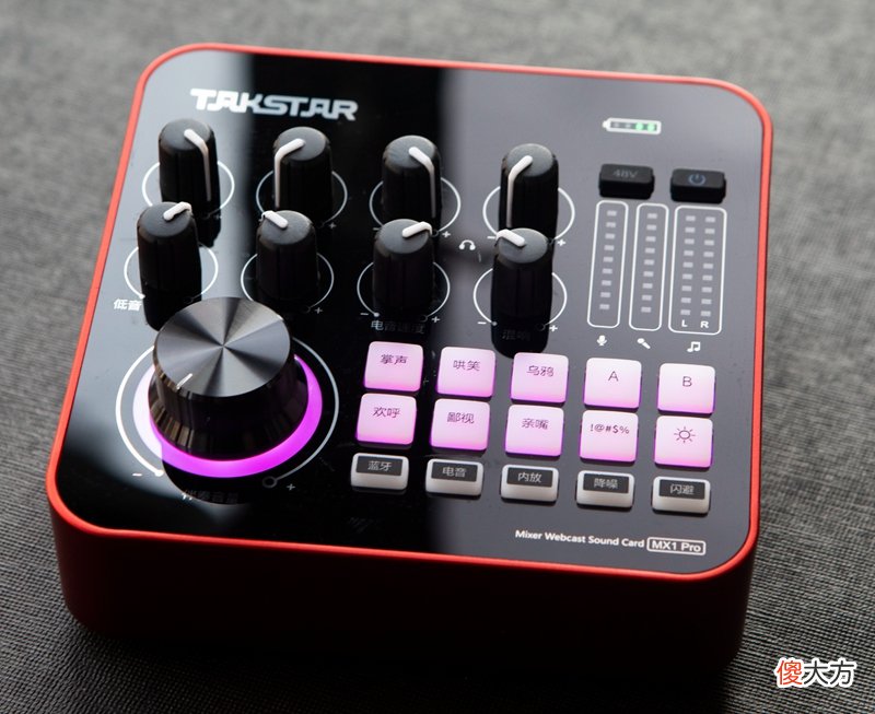 效果拔群的一套直播录音系统—得胜MX1PRO+得胜SM-18麦克风