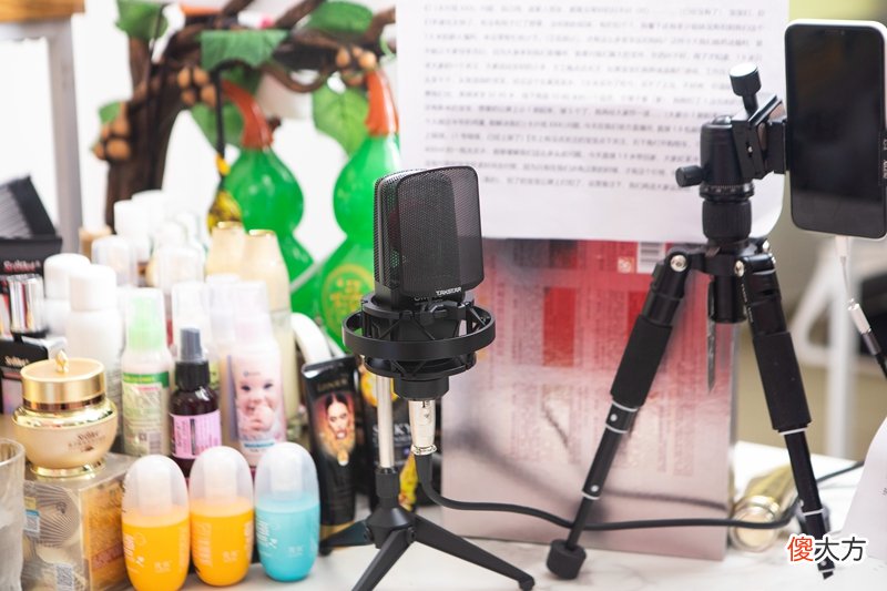 效果拔群的一套直播录音系统—得胜MX1PRO+得胜SM-18麦克风