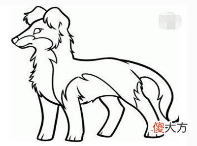 分享一波儿有关狗的简笔画 简笔画,狗狗