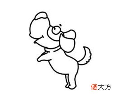 分享一波儿有关狗的简笔画 简笔画,狗狗