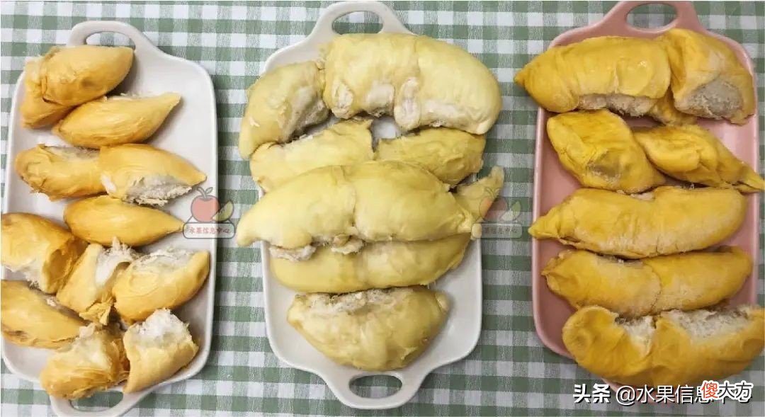 亲测时下热门的三款榴莲：金枕，托曼尼，猫山王