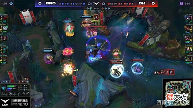 【游戏世界】LOL-LCK：LCK惊现34分钟一血究极运营局，DK有惊无险2:0战胜BRO