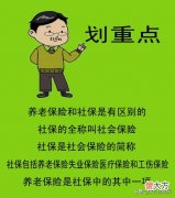 养老保险和社保有什么区别 社会养老保险和社保有什么区别