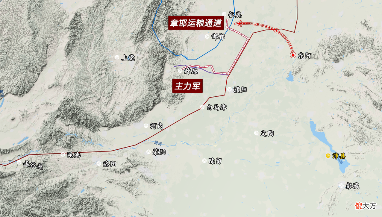 【历史故事】图解楚汉战争：钜鹿战役爆发，项羽处于劣势，为何能以少胜多？