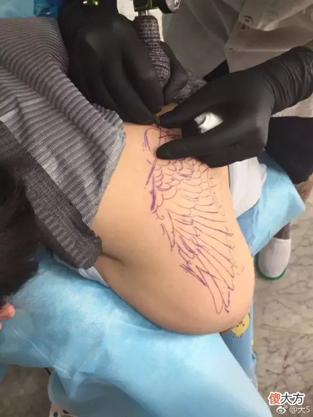 快来看大S的新文身，你被丑到了吗？