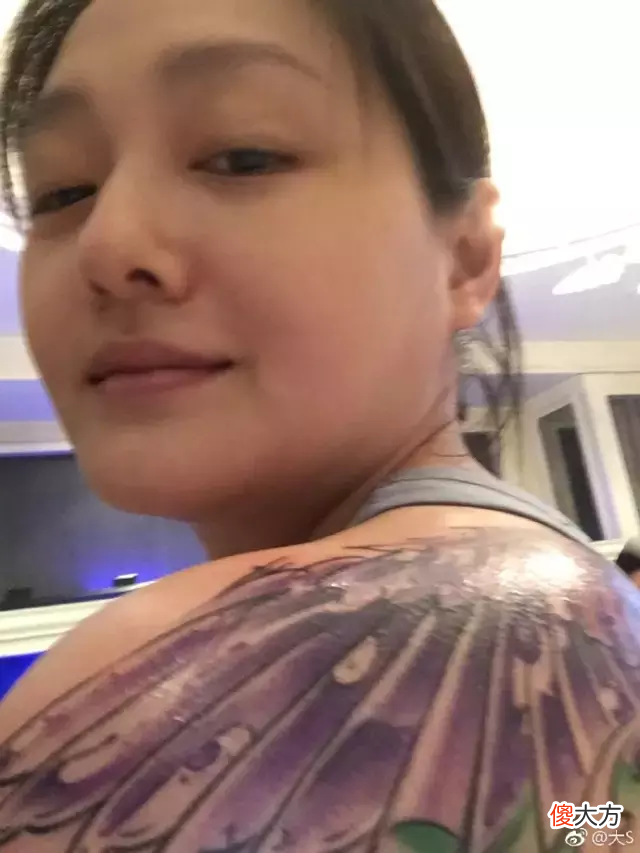 快来看大S的新文身，你被丑到了吗？
