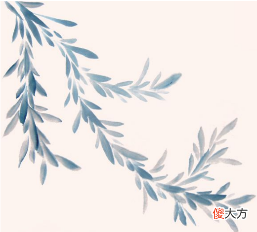 水草的4种画法 各种水草的画法