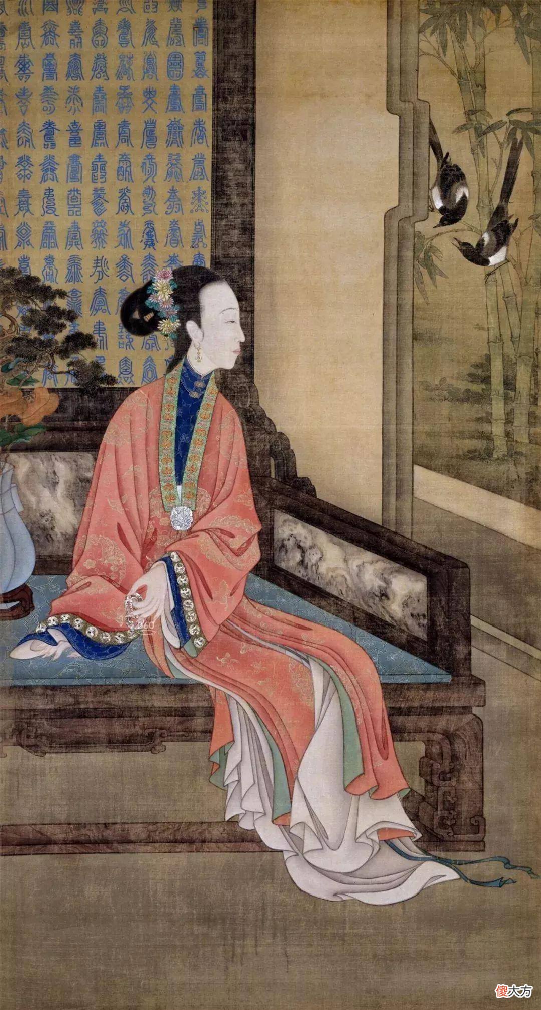【历史故事】清朝宫廷美女长什么样？看看《十二美人图》