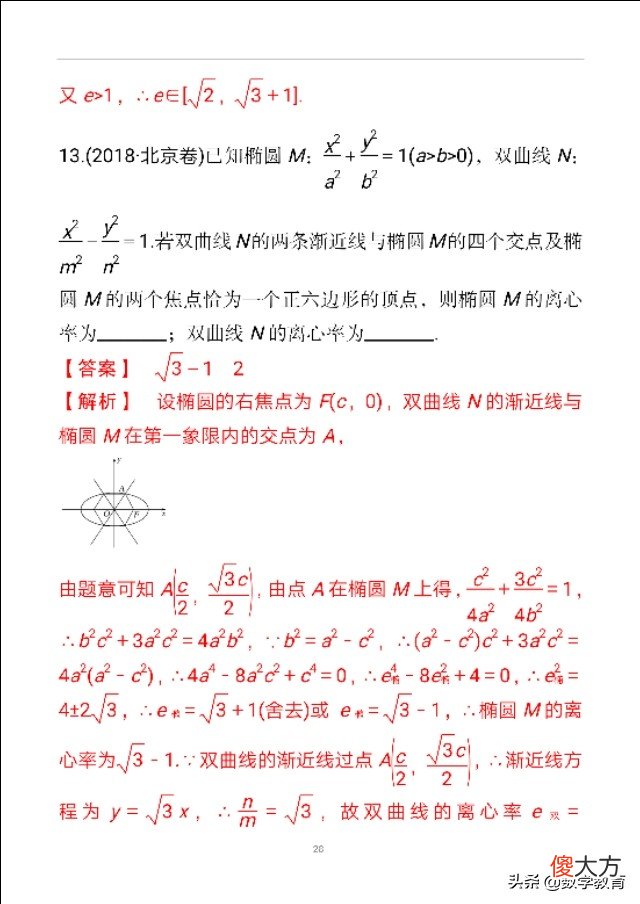 双曲线及其几何性质 双曲线的几何性质