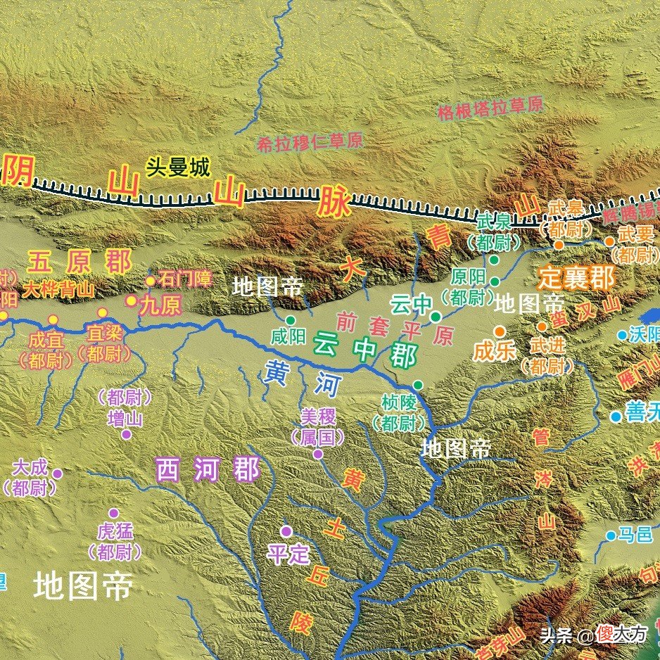 河套地区与前套平原在哪 河套平原与前套后套
